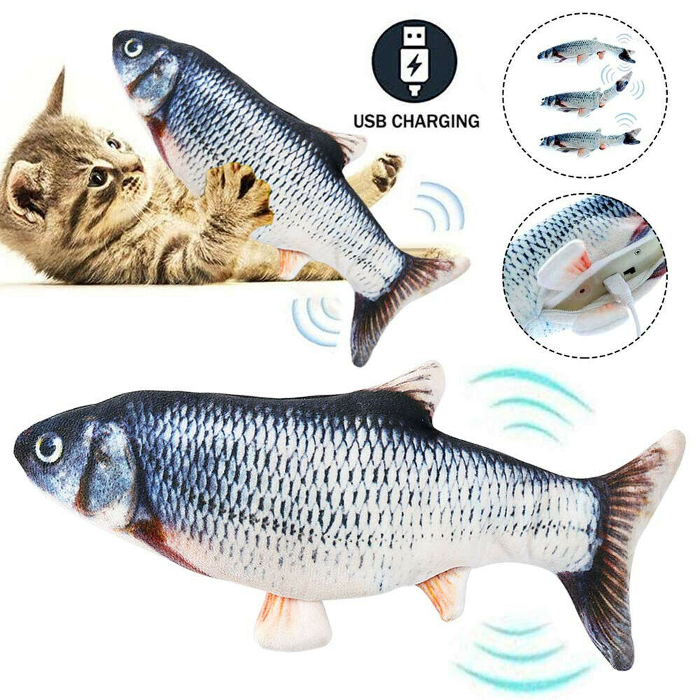 Interactive elektronische Vis Speeltje voor een kat.