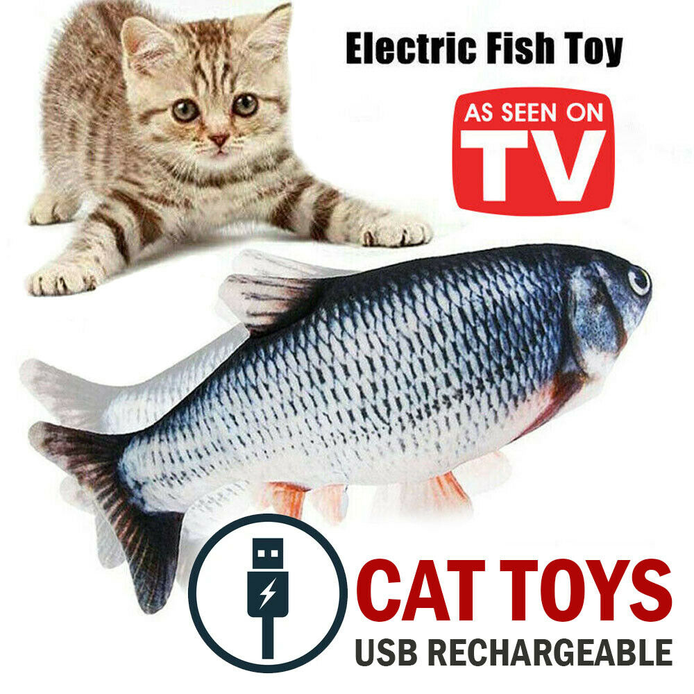 Interactive elektronische Vis Speeltje voor een kat.