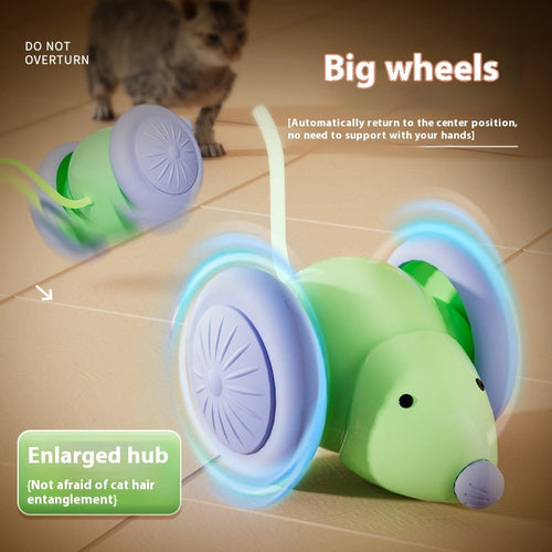 Huisdierenspeelgoed Interactief Katten Speelgoed Elektrische Muisauto - Automatische Teaser
